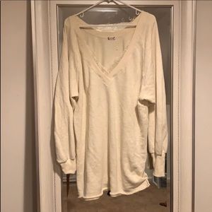 Free people oversized sweatshirt